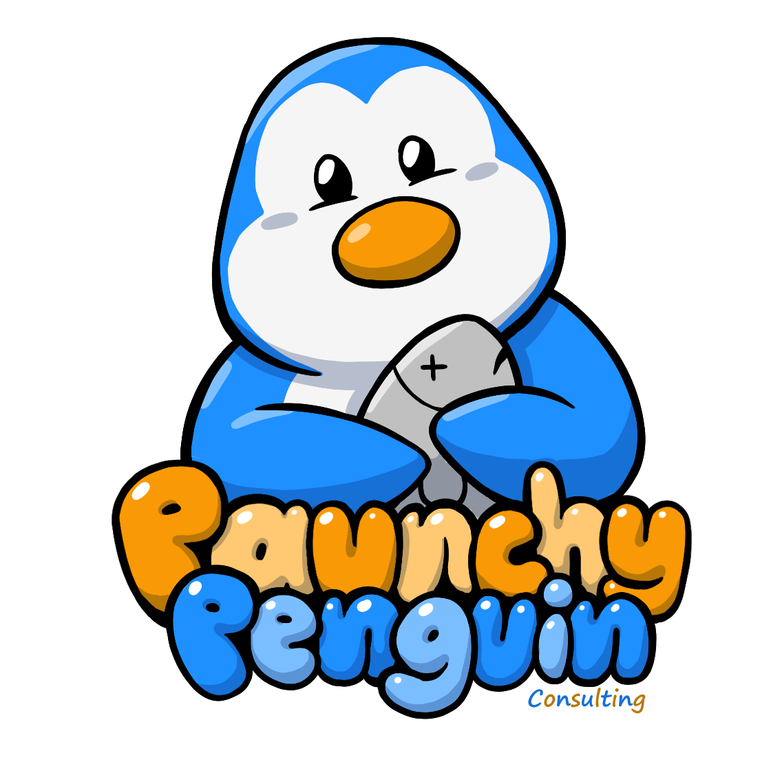 Paunchy Penguin Logo